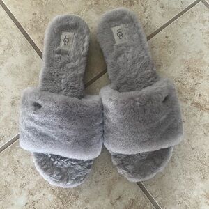 UGG Women's Soft Gray Slippers